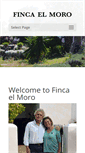 Mobile Screenshot of fincaelmoro.com